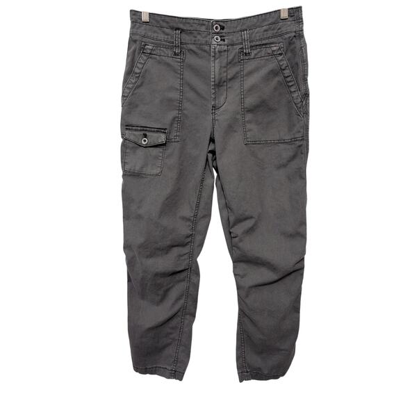 Anthropologie Cargo Pant Women 29 (30x28)* Wanderer Mid Rise Relaxed Leg Utility - Picture 1 of 10